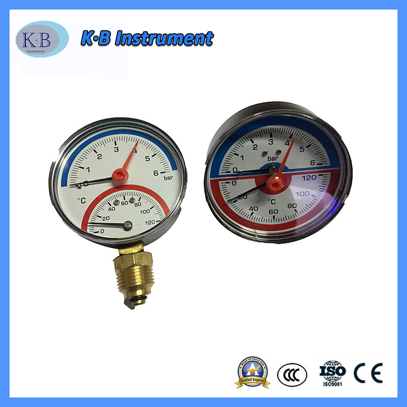 Thermo-Manometer, mechanische Druck- und Temperaturmessgeräte